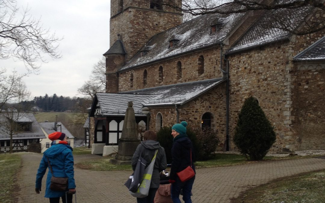 März: Zu Viert im Westerwald